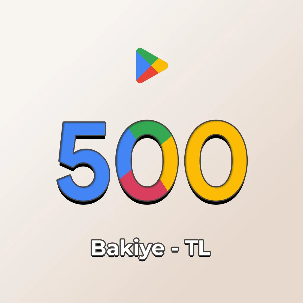 Google Play 500 TL