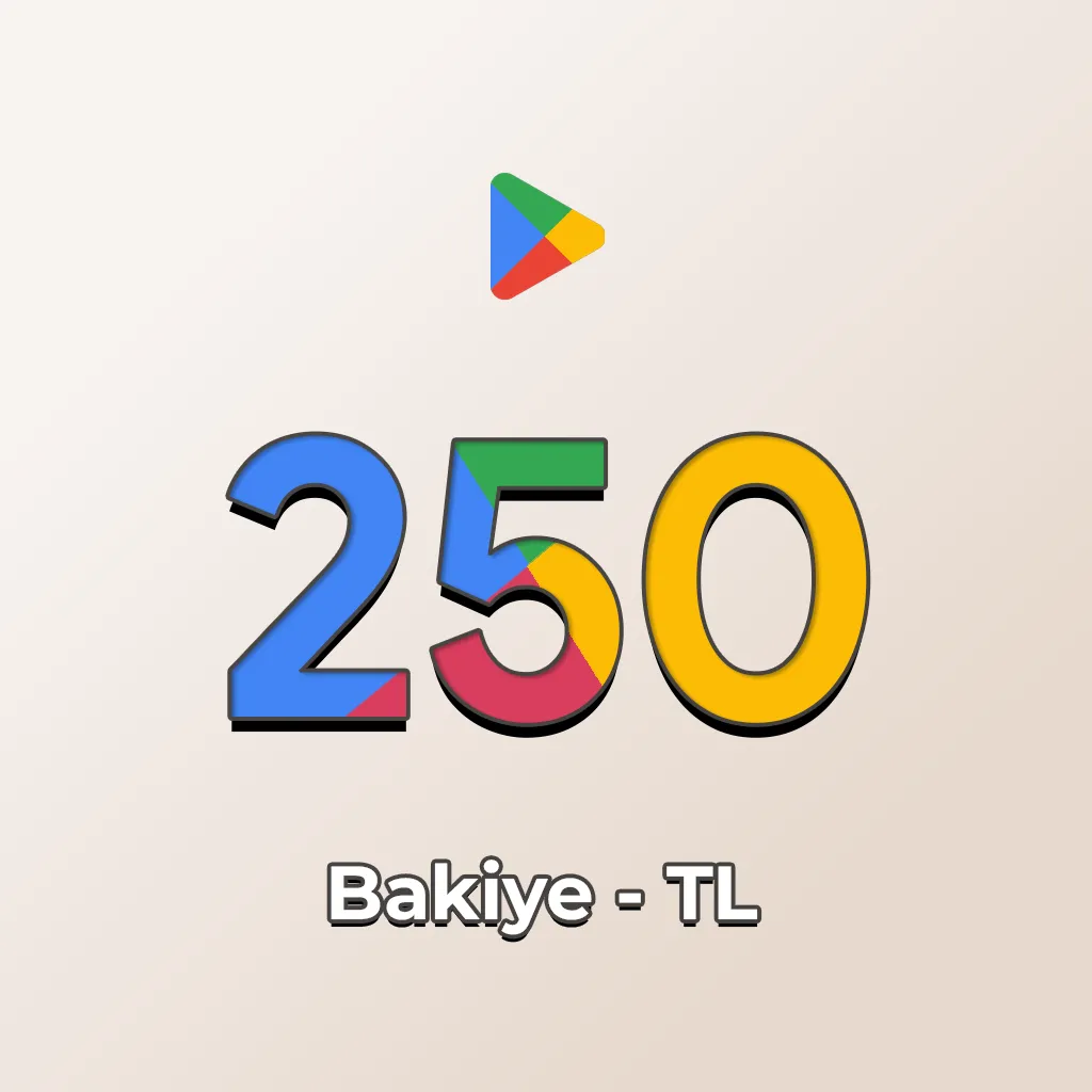 Google Play 250 TL