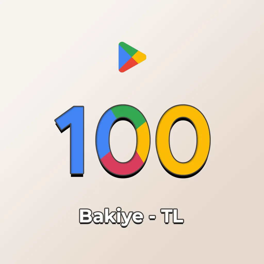 Google Play 100 TL