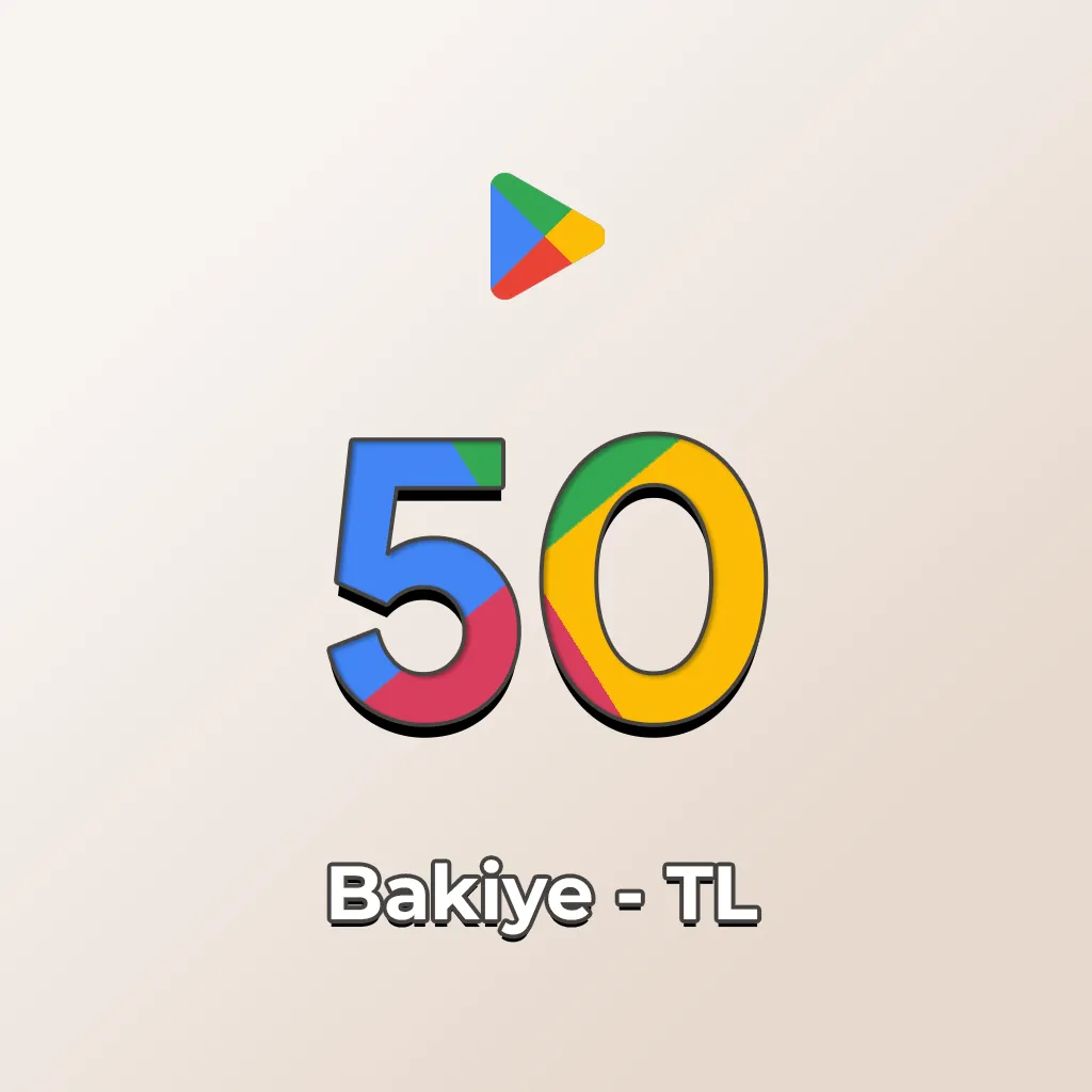 Google Play 50 TL