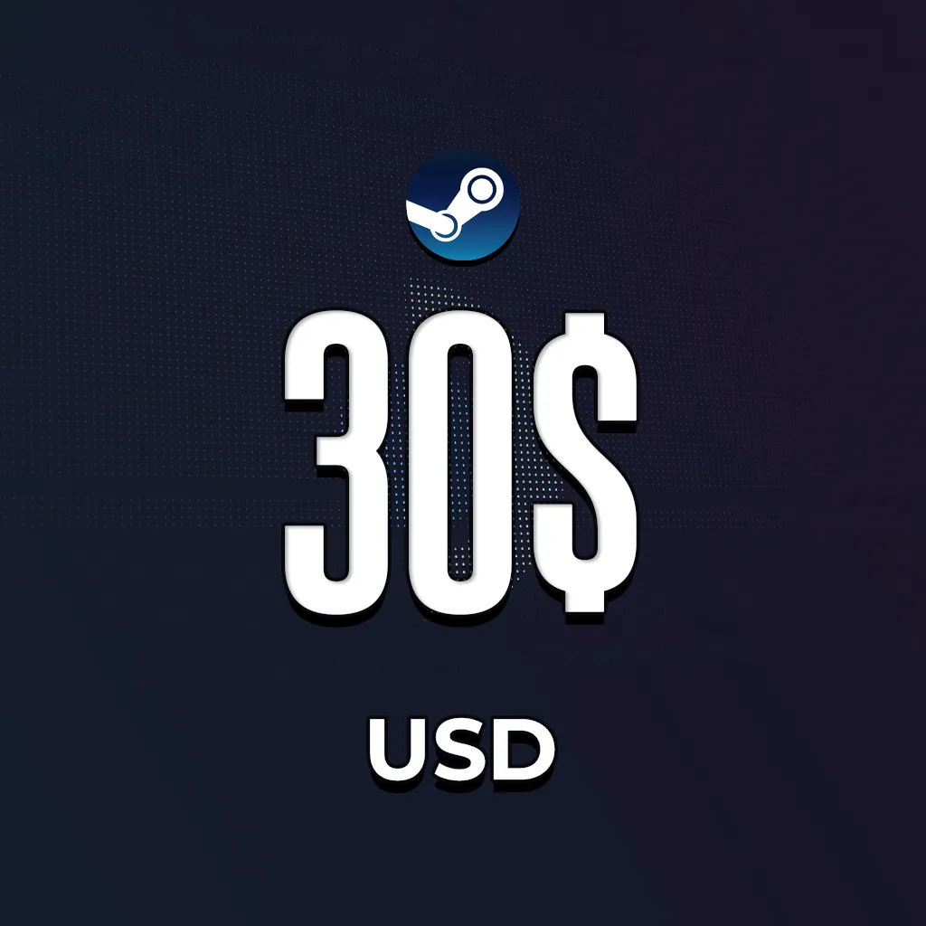 Steam 30 USD Cüzdan Kodu Yükleme Şansı