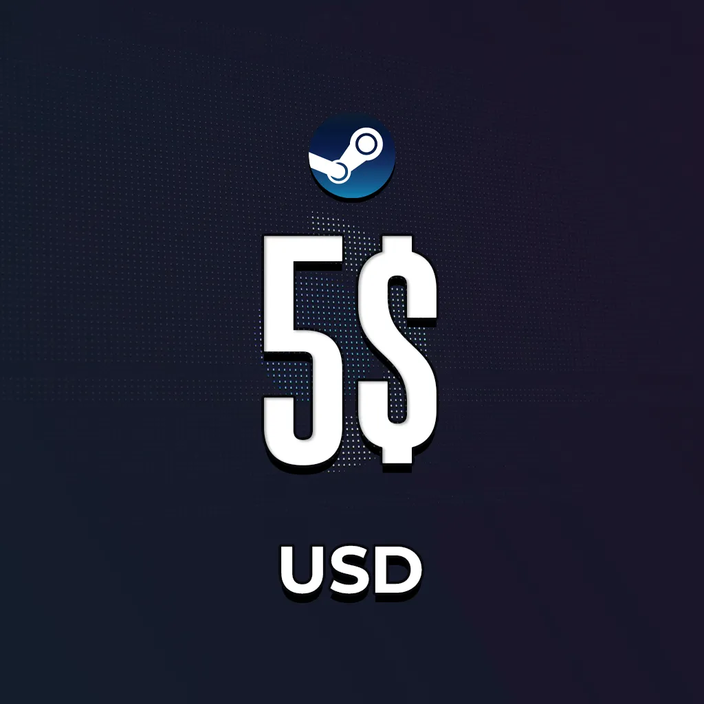 Steam 5 USD Cüzdan Kodu