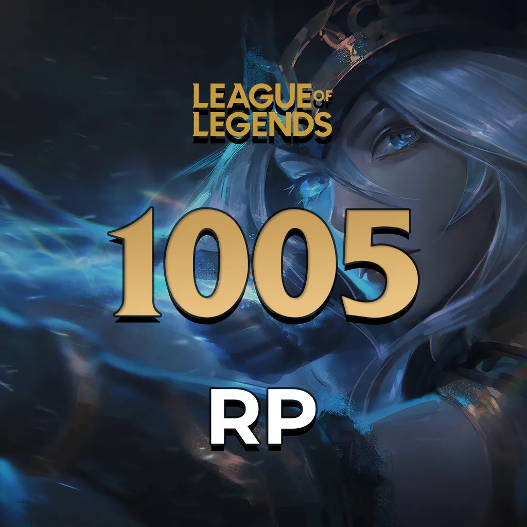 League of Legends 1005 RP Yükleme Şansı