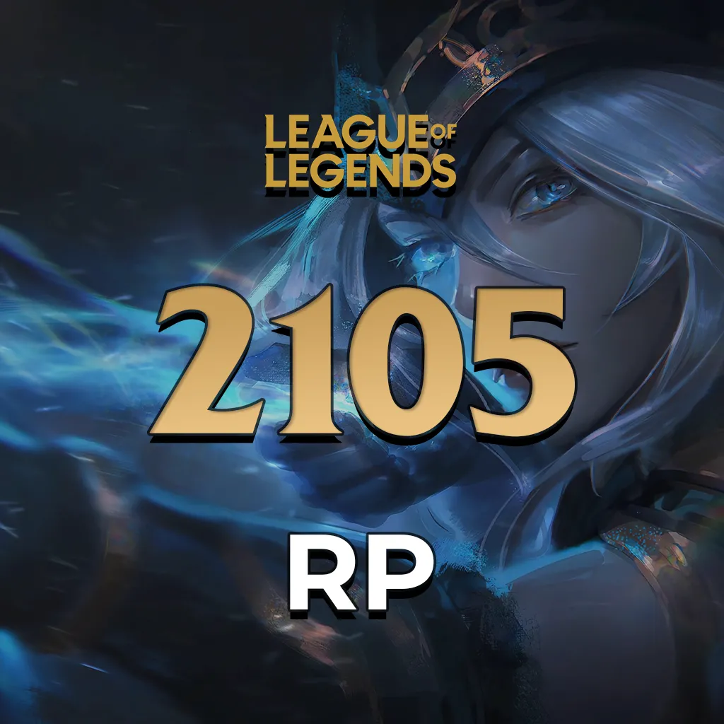 League of Legends 2105 RP Yükleme Şansı