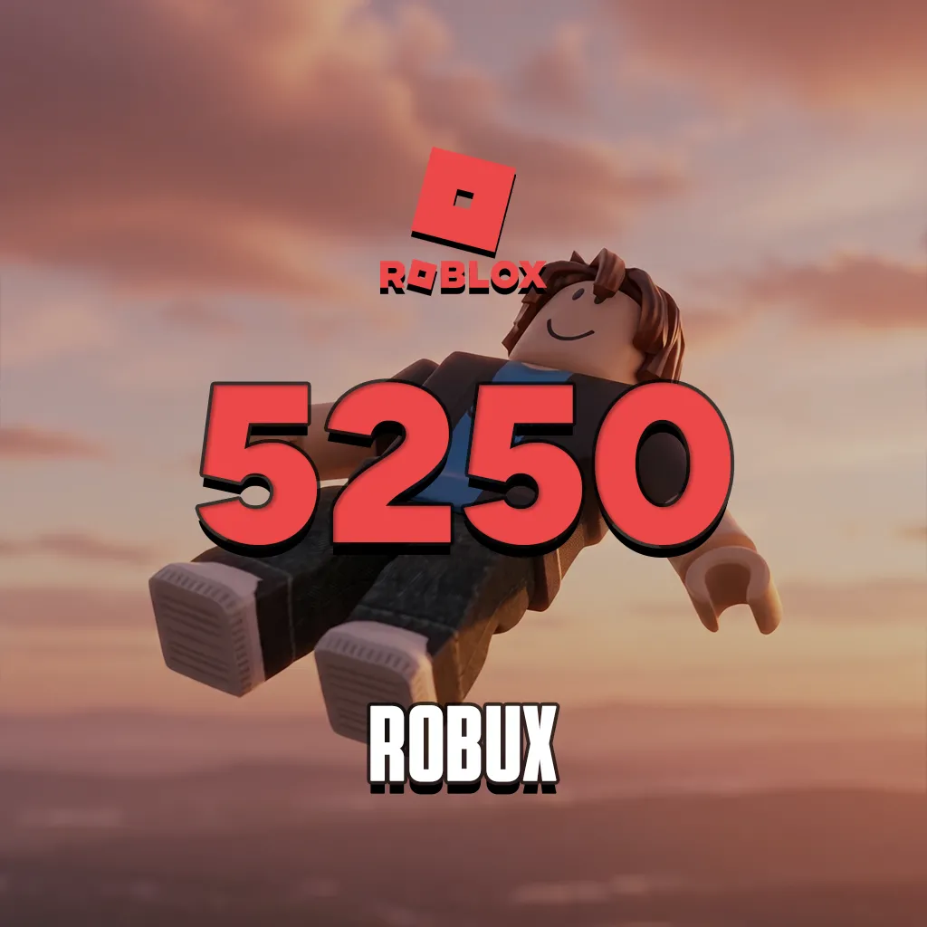 Roblox 5250 Robux Yükleme Şansı