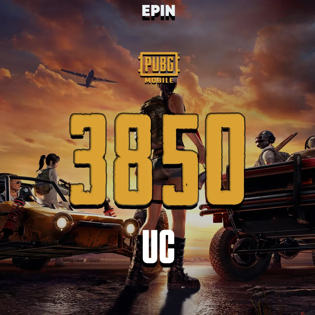 Pubg Mobile 3850 UC Yükleme Şansı